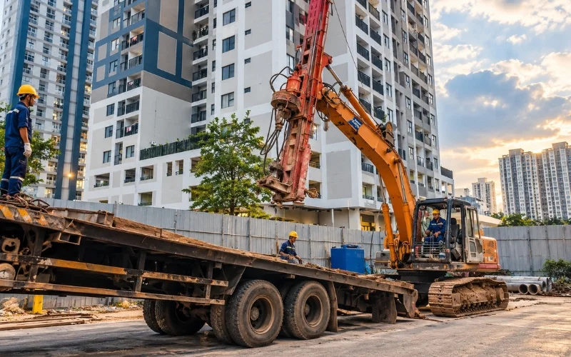 báo giá cọc nhồi D400