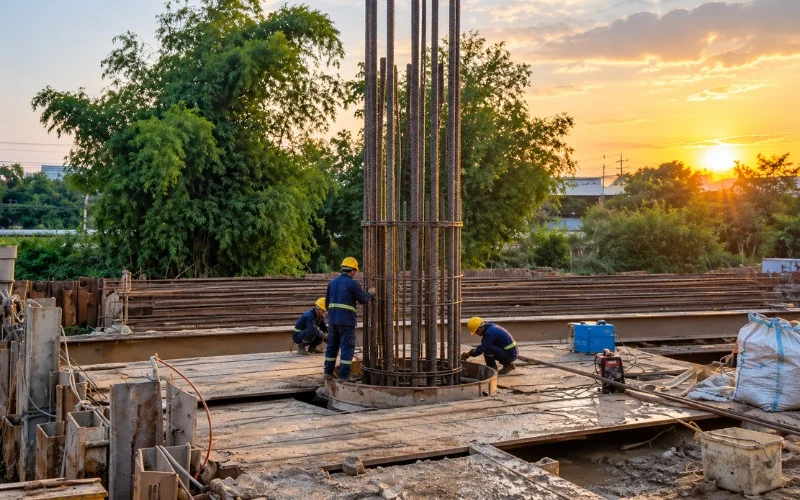 chi phí cọc khoan nhồi D400