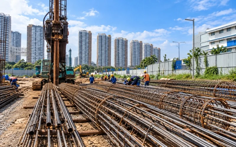 khi nào dùng cọc khoan nhồi D400