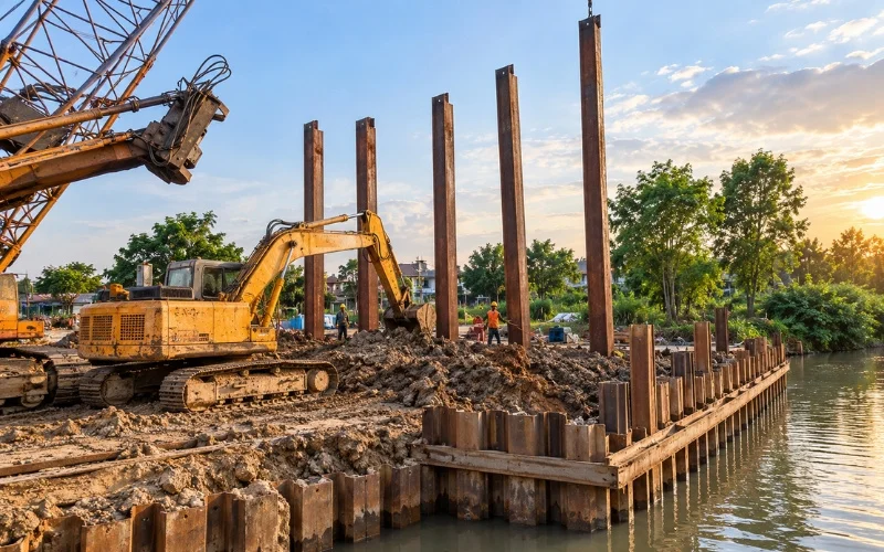 chi phí cọc khoan nhồi D500