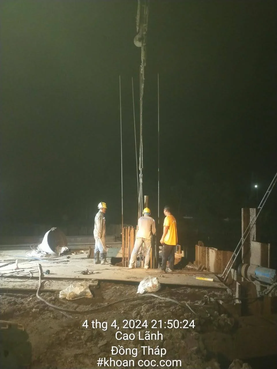 QUY TRÌNH THI CÔNG CỌC NHỒI D400