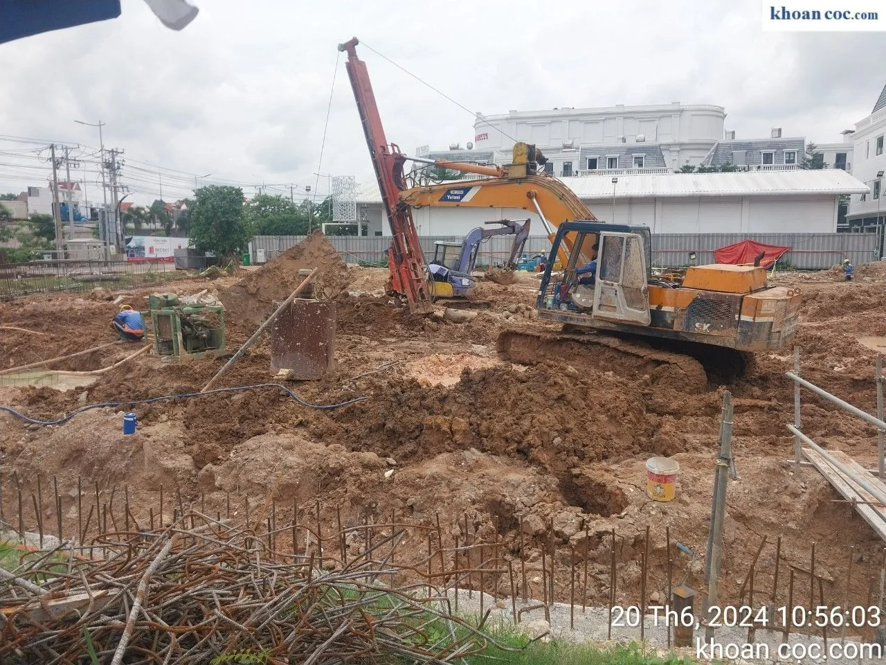 Thi công cọc nhồi D600 Tây Ninh: Kích thước chuẩn